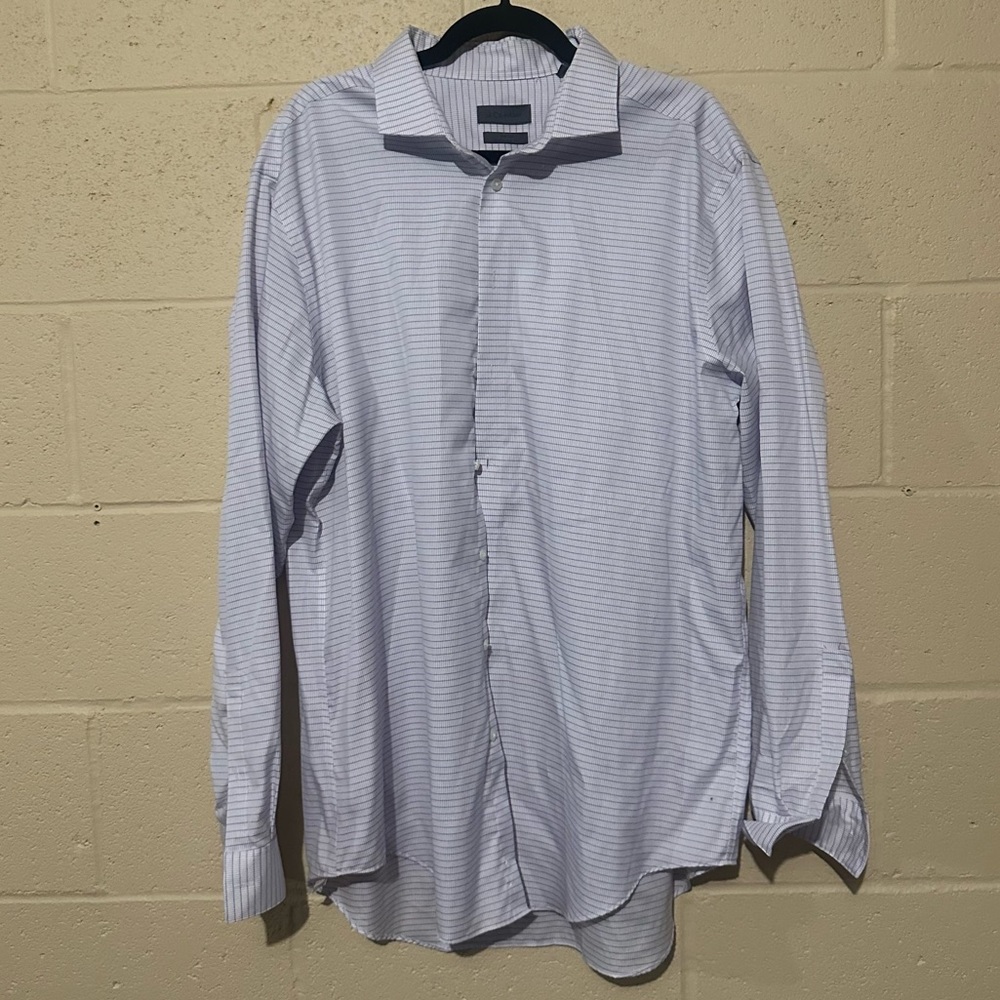 Calvin Klein men’s button down slim tall‎ size 18
